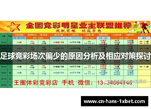 足球竞彩场次偏少的原因分析及相应对策探讨